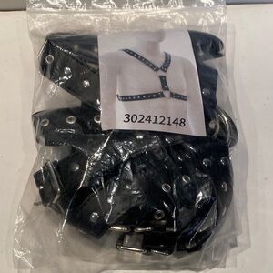 Adjustable Faux Leather Men’s Body Chest Harness